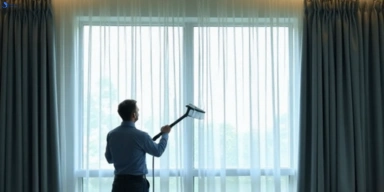 Commercial drapes cleaning service keon-park-vic hotels offices